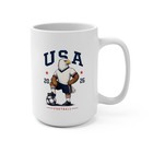 Usa Eagle Football Mug  Soccer Team 2026  Funny Mug  Ceramic Cup 11oz 15oz