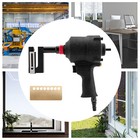 8mm Pneumatic Hole Puncher Straight Sheet Manual Air Panel Metal Hole Punch Tool