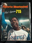 Hank Aaron Signed 1974 Sports Illustrated Magazine Jsa Coa Braves Hof Auto E288