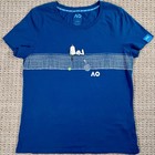 Australian Open X Peanuts Snoop Tennis T-shirt Size L Womens Blue