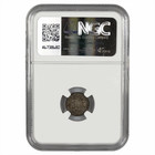 1862 Type 1 Three Cent Nickel 3cn Ngc Ms 63