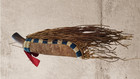 Indian Beaded Knife Cover Native American Sioux Handmade Hide Knife Sheath