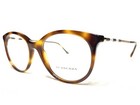 Burberry Eyeglasses Be2244q 3316 Women s Havana Round Designer Frames 52 18 New