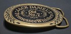 Vintage Jack Daniels Tennessee Whiskey Old No 7 Brass Belt Buckle