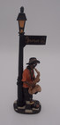 Vintage 80   s New Orleans Mardi Gras Jazz Figurine Bourbon St Orange Black Rare