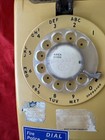Vintage 1977 Stromberg Carlson  554 Wall Phone Gold Rotary Dial Bell System