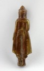  sc  Lovely Early Indian Brass Figure Of Buddha