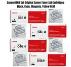 Canon 046h Oem Toner 4 Colour Set  black  Cyan  Magenta  Yellow 