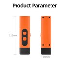 Stop Barking Dog Trainer Handheld Ultrasonic Chaser Drive Away Device Flashlight