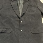 Vintage Claiborne Suit Jacket Black Corduroy 2 Button Blazer Sport Coat 44r