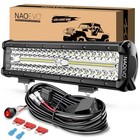 White 12  Led Light Bar 300w 30000lm 30000lm Offroad driving Fog Lights