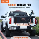 Vevor 53-inch Tailgate Pad 5-bike Pickup Truck Bed Tailgate Pad Protector Cover