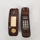 Vintage Sears Sr 3000 Push Button Slimline Princess Phone Brown Prop  no Cord 
