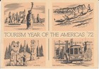 1972 First Day Of Issue 9 Cent Post Card Tourism Americas Postcard From Expo