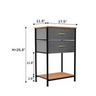 Taus Chest Of Fabric Drawer Dresser 2 5 7 8 Bins Organizer Storage Furniture