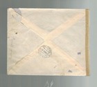 1944 Zagreb Yugoslavia Censored Registered Cover To Prague Foto Corso