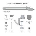 Ixtech Microphone Boom Arm With Desk Mount  360   Rotatable