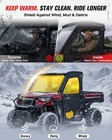 Utv Full Doors Cab Enclosure W steel Frame For Polaris Ranger 1000 xp 1000 2017 