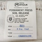 Vintage Matouk Placemats   Napkin 8 Piece Set Champagne Belgian Linen Nos