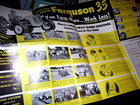 Vtg Brochure Advertising Ferguson 35 Tractor   A New Engineering Triumph  1954