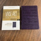 Kjv Large Print Reference Bible Indexed - Purple Leathersoft - Large 11 Pt Font