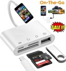     4 In 1 Usb3 0 Flash Drive Sd tf Card Reader For Iphone ipad camera Otg Adapter