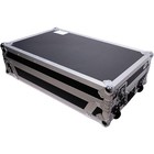 Prox Flight-style Road Case-ddj-flx10 Dj W laptop Shelf 1u Rack Space wheels