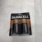 Duracell D 2 Pack Coppertop Alkaline Batteries  