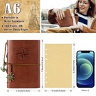 Leather Writing Journal Notebook  Maleden Classic Spiral Bound Notebook