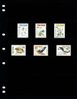  7 50 Scott Value - 2010 Cape Verde Birds   Flowers Atlantic Cv Mnh Nh Umm