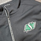 Saskatchewan Roughriders Xl 1 4 Zip Windbreaker Jacket Cfl Football Adult Reebok
