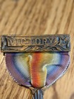 Wwi United States  Victory Medal 1917-1918 Rainbow Ribbon  victory  Bar Star