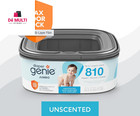 Diaper Genie Jumbo Square Refill 810 Count Odor Locking Technology