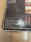 Vtg Vogart Crafts Accents 4652 Wallhanging Craft Kit Latch Hook Brown Open Box  