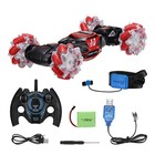 Remote Control Car  4wd Rc Stunt Car With Light   Music Watch Gesture Sensor Car