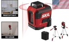 Self-leveling Cross Line Laser 65ft Red 360   Horizontal Vertical Lines