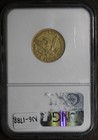 1847-c  f15  Liberty Head Half Eagle  5 Ngc - Charlotte Gold 