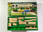 Vtg Brio Wooden Train Set  33133-original Box Wooden Railway  Partial Set Read