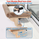 Cat Perch For Window Sill With Bolster - Orthopedic Hammock Design With Premium