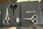 Nib Kogye Embroidery Scissors Set  Of 2  Ornate Scissors And Thimble