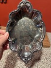 Vintage International Silver Company Silverplate  Tray Bowl Candy Dish Sh5
