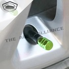 4pcs Aluminum Car Motorcycle Bike Wheel Tire Valve Caps Tyre Rim Stem Green Set