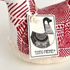 Tutu Nene Goose Folk Art Hawaii Endangered Stuffed Plush Handmade 8    Vtg