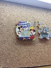 Disney Wdw Epcot 25th Anniversary Figment Pin Le Mickey Minnie Visa Earth Lot
