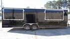 New 8 5x26 8 5 X 26 Enclosed Concession Food Vending Bbq Trailer W  Porch Deck