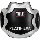 Title Boxing Platinum Body Protector - Black silver