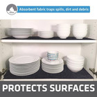 Premium Charcoal 0 13 In  D X 12 In  H X 59 In  L Solid Slip Resistant Drawer An