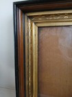 Antique Victorian Carved Wooden Gold Gilt Shadow Box Photo Frame 12x14 For 8x10 