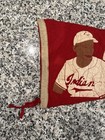 Original Holy Grail Circa 1948 Satchel Paige Cleveland Indians Full Size Pennant