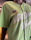 Disney Parks Princess And The Frog Tiana Baseball Jersey Adult Large Green New